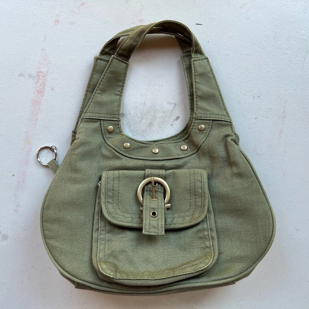 Green Hand Bag